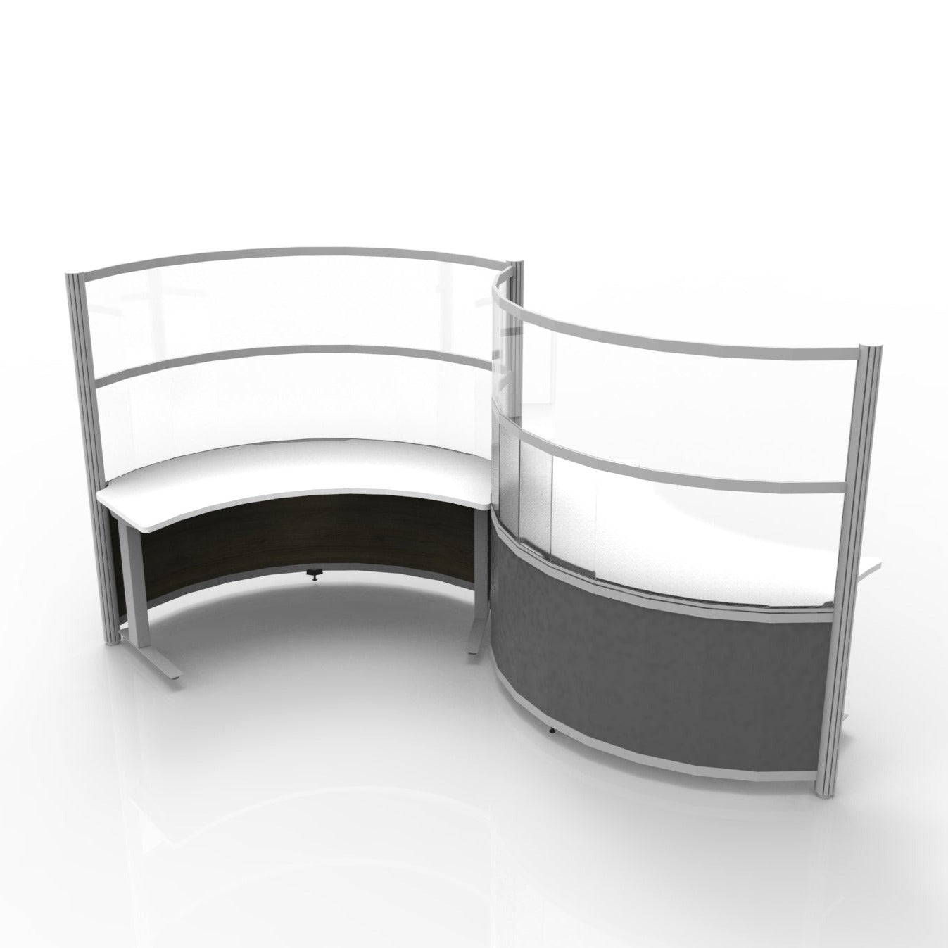 Curved Carrels - 67H