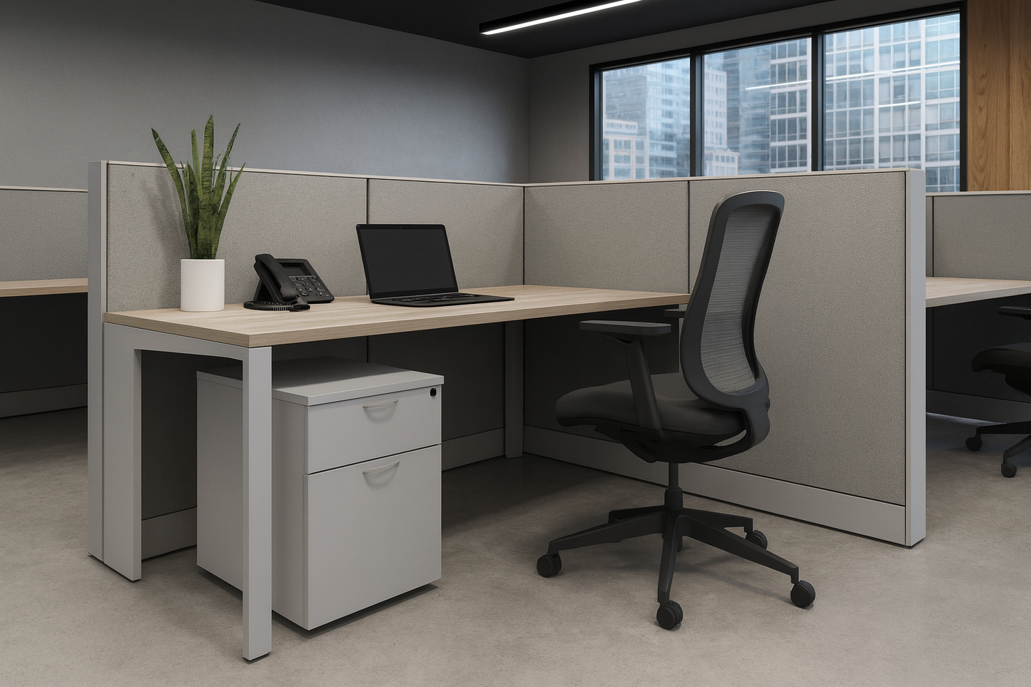 Mobile Pedestal, Metal, Box/File