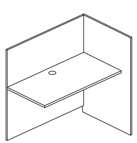 Add-on Study Carrel