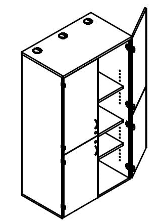 Treo, AV Cabinet, Locking