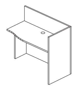 Treo, Curved Gallery Return (right),