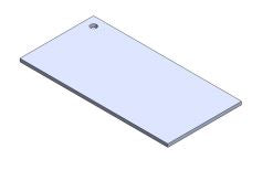 Blade, Rectangular Worksurface