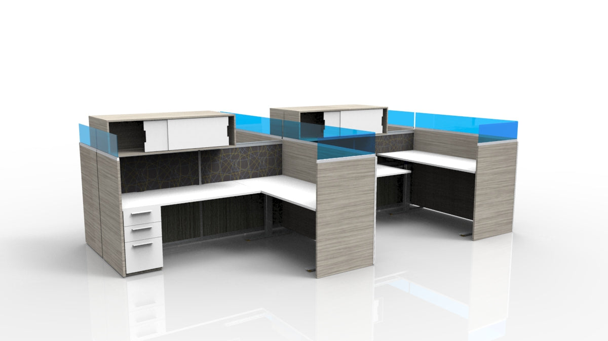 Blade, 4 Pack, Height Adjustable, Overheads and Pedestals (BT10)