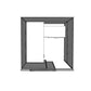 IA001 - Single Enclosed Office/Room with Sliding Door