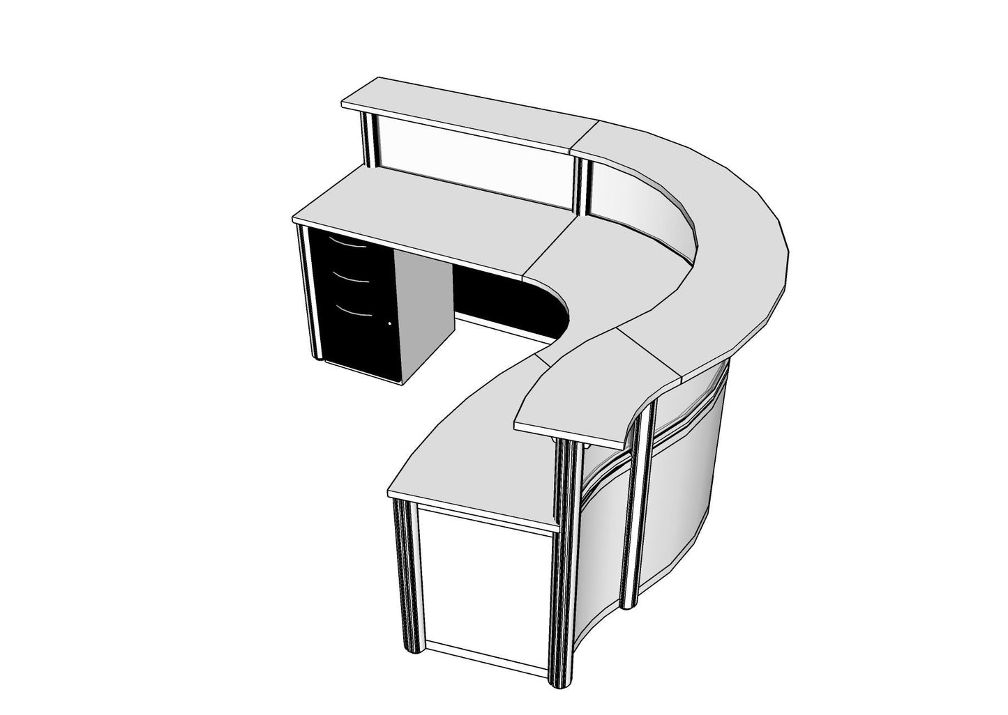 Curved Beam Wave Extended Return Reception PBR005