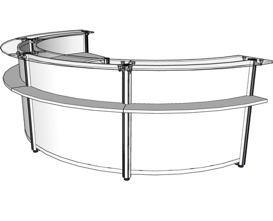 Curved Beam, Round Reception Dual Transaction PBR014