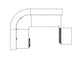 Curved Beam, Corner Reception with Front Curve PBR015
