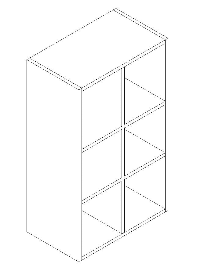 Qi Tower Hutch, Open