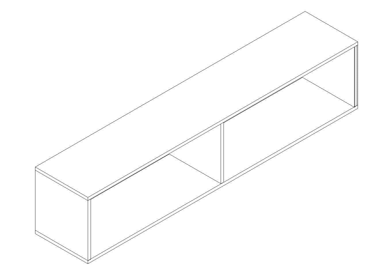 Qi Wall Bin, Open (1)