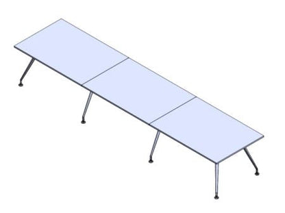 Sophi Table, Rectangular Surface, Triple