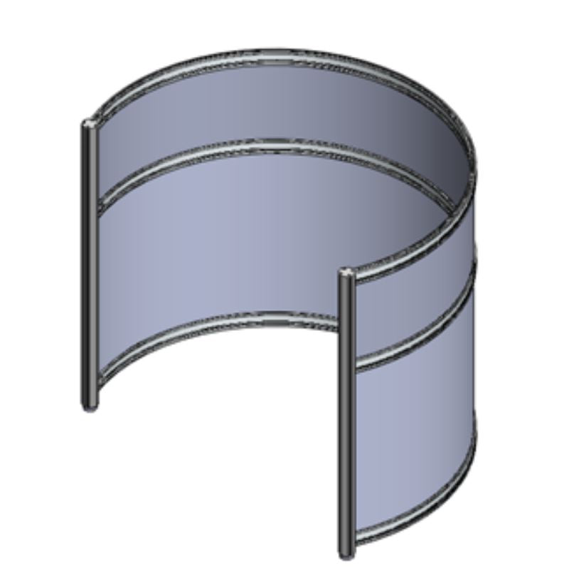 Orbitpod - Extended Shell - Segmented Dividers