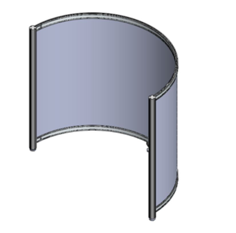 Orbitpod - Half Shell - Full Height Divider