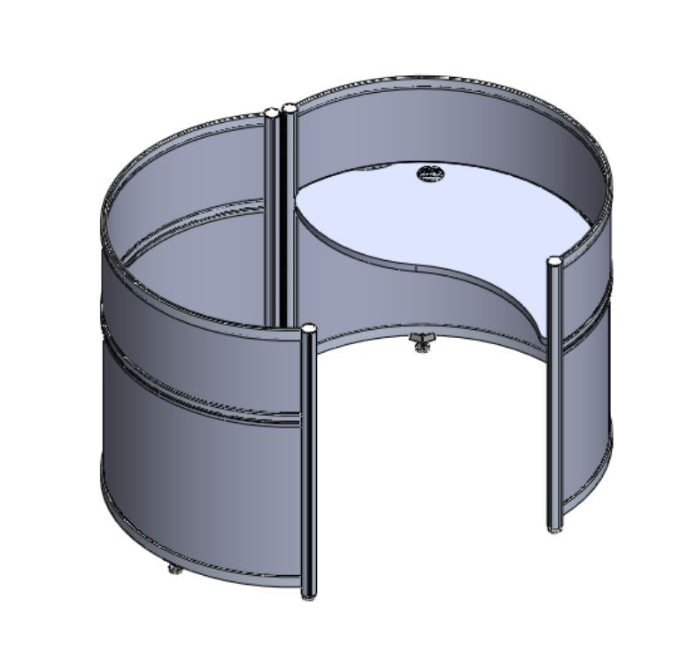 Orbitpod - Half Shell - Segmented Dividers