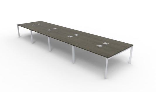 Edge Benching Typical, 8 Pack, No Screens (WT-ED-A4-8PB-UNN)