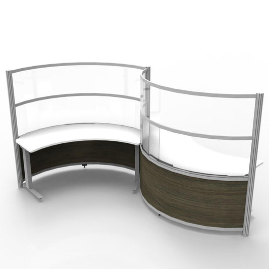 Curved Carrels - 67H