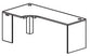 Treo, Rt Ext Corner, Wall Acc. Mod, 1 fl leg/rec leg, Jn