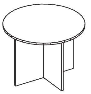 Treo, Round Coffee Table