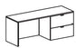 Treo, Knee Space Credenza (Full Mod) w/ Lat File