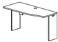 Treo, Rt Curved Top, Wall Acc. Mod, 2 rec legs Jn