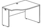 Treo, Lt Curved Top, Part Mod, 1 rec/1 full leg Jn