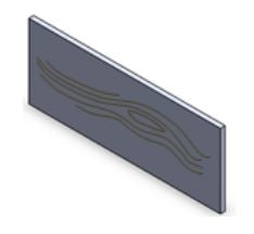 Laminate Divider, TFL, Post & Beam