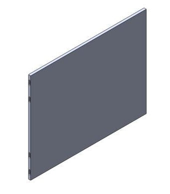 Blade, Side Panel,  End Condition, Left