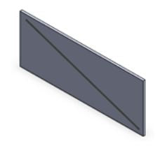 Tackable Fabric Divider, Gr. 1, Post & Beam