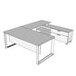 Edge Executive U-Desk with Credenza/O-Leg