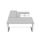 Edge Executive U-Desk with Credenza/O-Leg