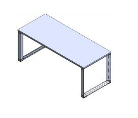 Edge Meeting Table, "O" Leg - 29" High