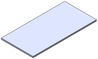 Edge, Rect Worksurface