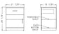 Modern Series - Cabinet Bedside 1 Drawer 1Door/Shlf