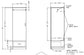 Modern Series - Wardrobe Upper with 1 Door, 1 Drawers, Coat Rod 24" Wide