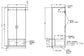 Modern Series - Wardrobe Full Doors -  1 Inside Drawer 32" Wide