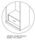 Modern Series - Wardrobe Full Doors -  1 Inside Drawer 32" Wide
