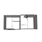 IA002 - Double Enclosed Offices/Rooms with Sliding Door