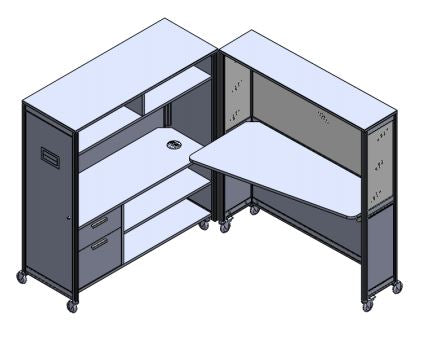 BOB - Mobile Office in a Box, Full Model