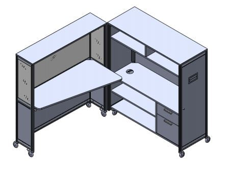 BOB - Mobile Office in a Box, Full Model