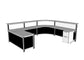 Curved Beam Corner Reception with Curved Front and Return PBR009