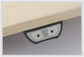 Clever, Electric Height Adj Table, C-Leg, with Surface