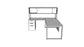 QITO009 - Qi Desk Suite - O Leg with BBF Return, Hutch and Modesty