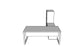 QITO010 - Qi Desk Suite - O Leg with Credenza, Storage Tower and Modesty