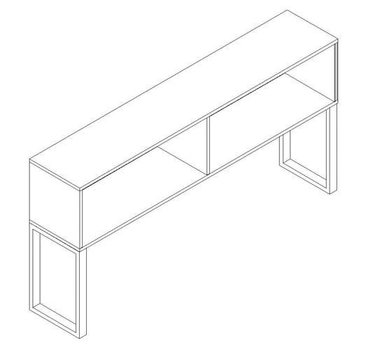 Qi Hutch "O" leg, Open (1)