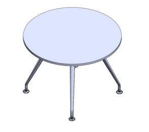 Sophi Table, 4 Leg, Round Surface