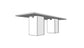 Treo Rectangular Conference Table with Cube Base