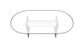 Treo Ractreack Conference Table with Single Panel Base