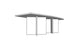 Treo Boat Conference Table with Cross Base