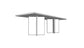 Treo Rectangular Conference Table with Cross Base
