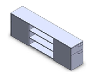 Truss, Side Mount Box File, Double Frame