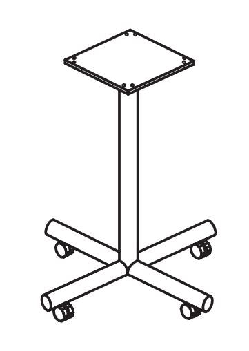 Treo, Mobile Spider Table Base,